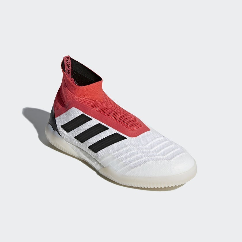 Predator Tango 18+ Indoor Shoes - White/Black/Red