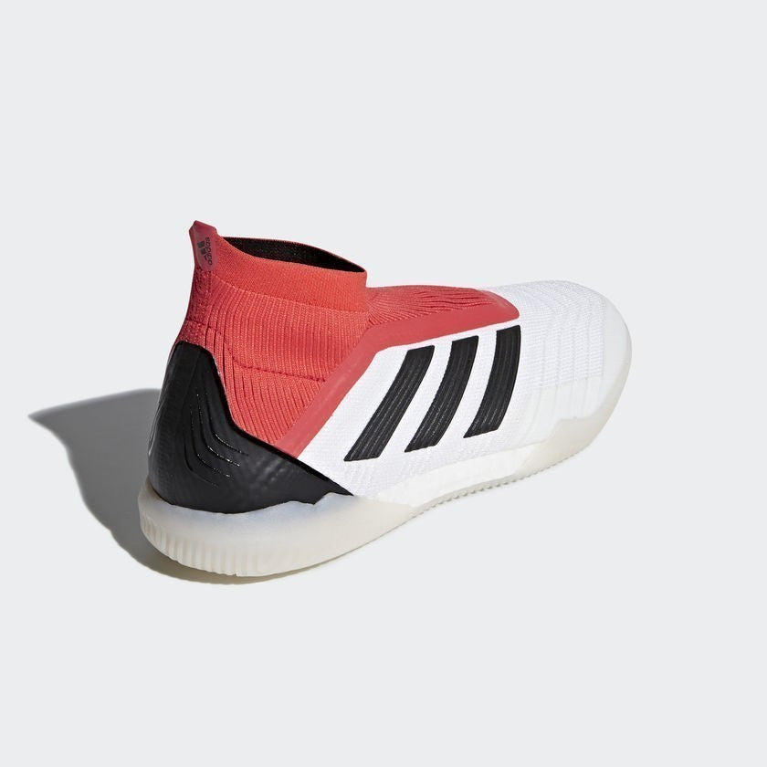 Predator Tango 18+ Indoor Shoes - White/Black/Red