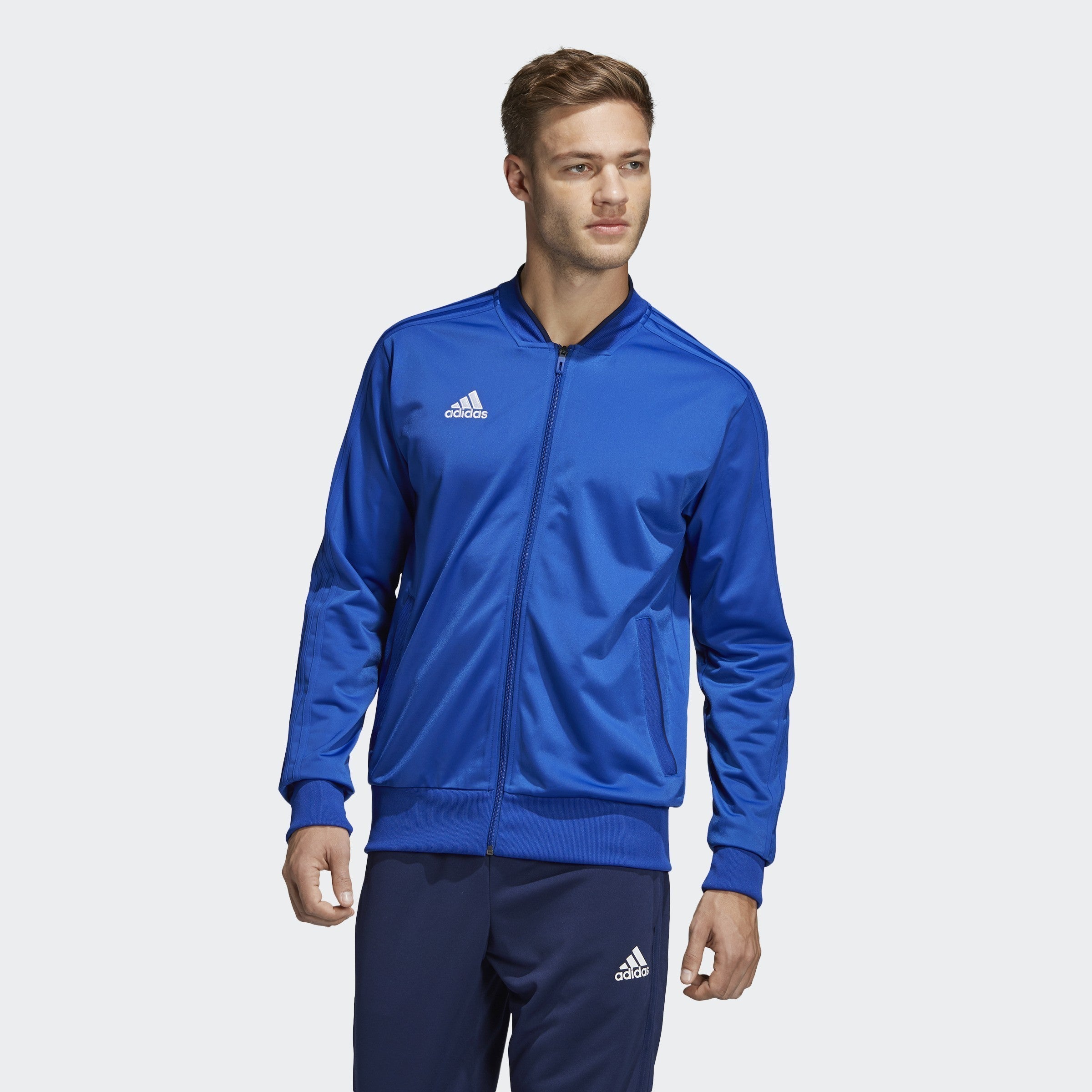 Men's Condivo 18 Jacket - Bold Blue/Dark Blue/White