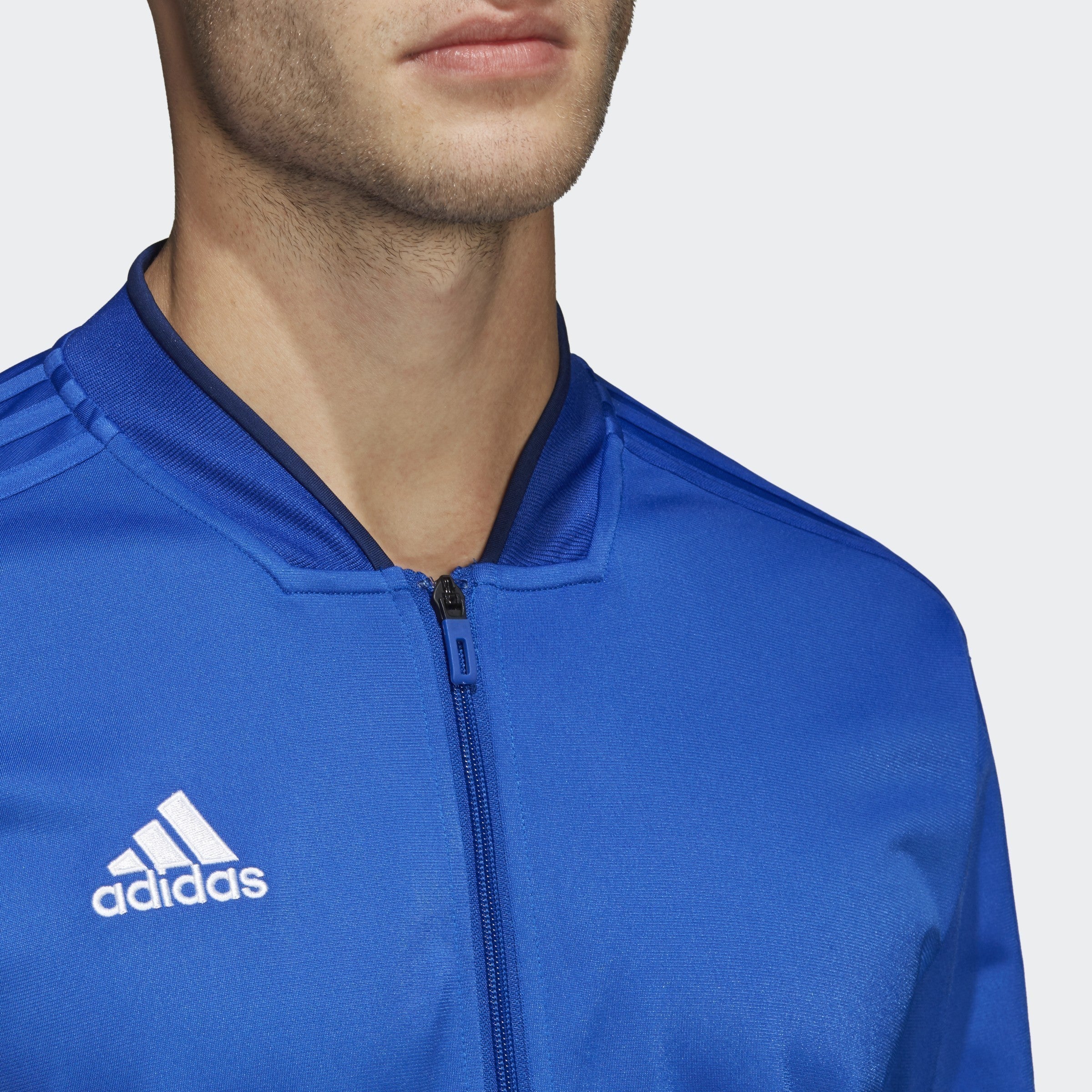 Men's Condivo 18 Jacket - Bold Blue/Dark Blue/White