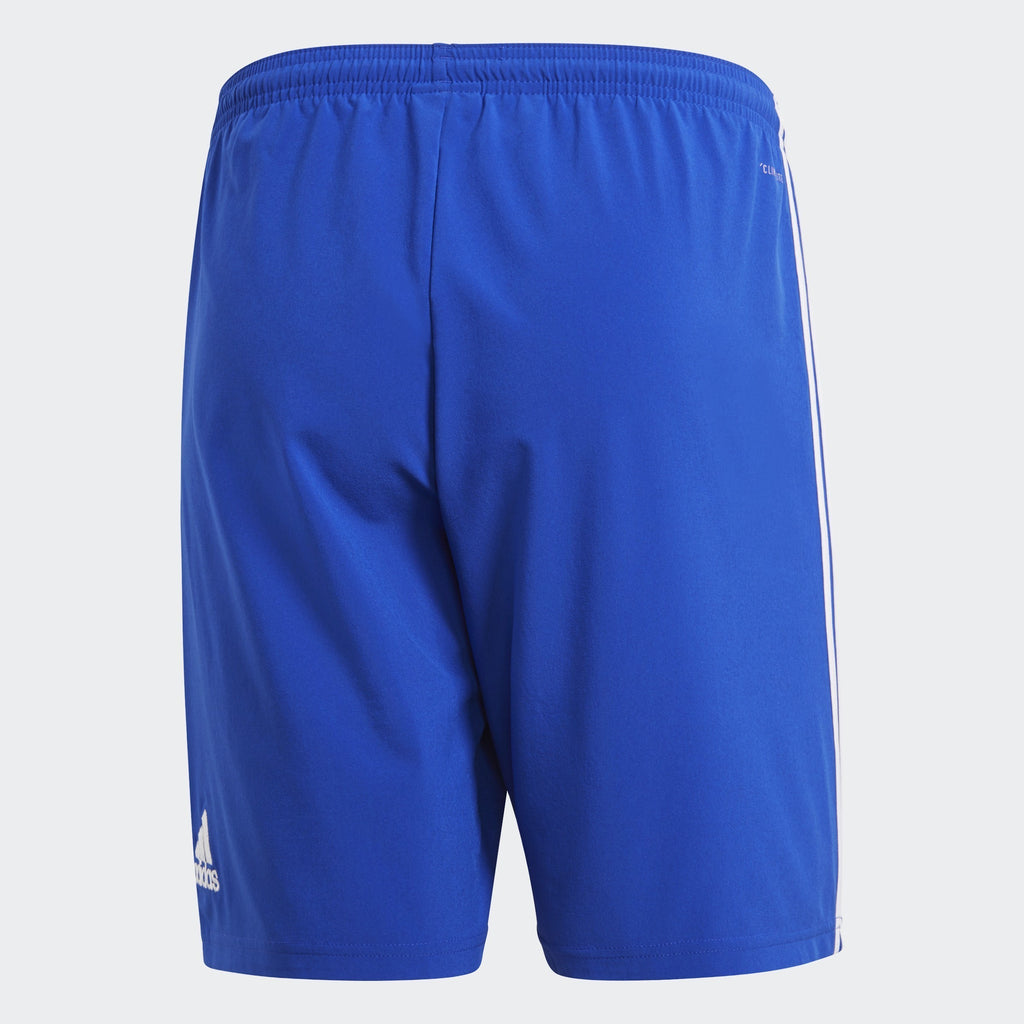 Men's Condivo 18 Shorts - Bold Blue/White - CF0723-ADIDAS by Adidas | Available at Niky's Sports