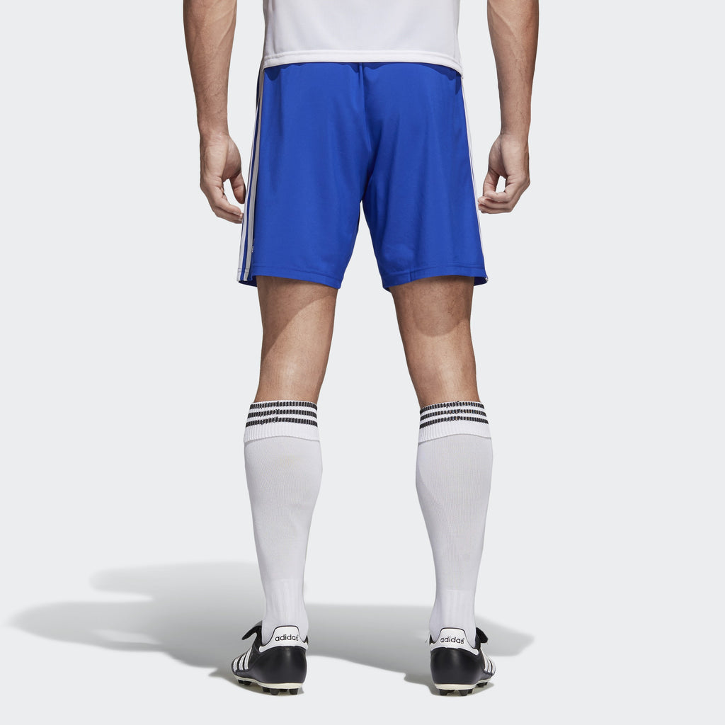 Men's Condivo 18 Shorts - Bold Blue/White - CF0723-ADIDAS by Adidas | Available at Niky's Sports