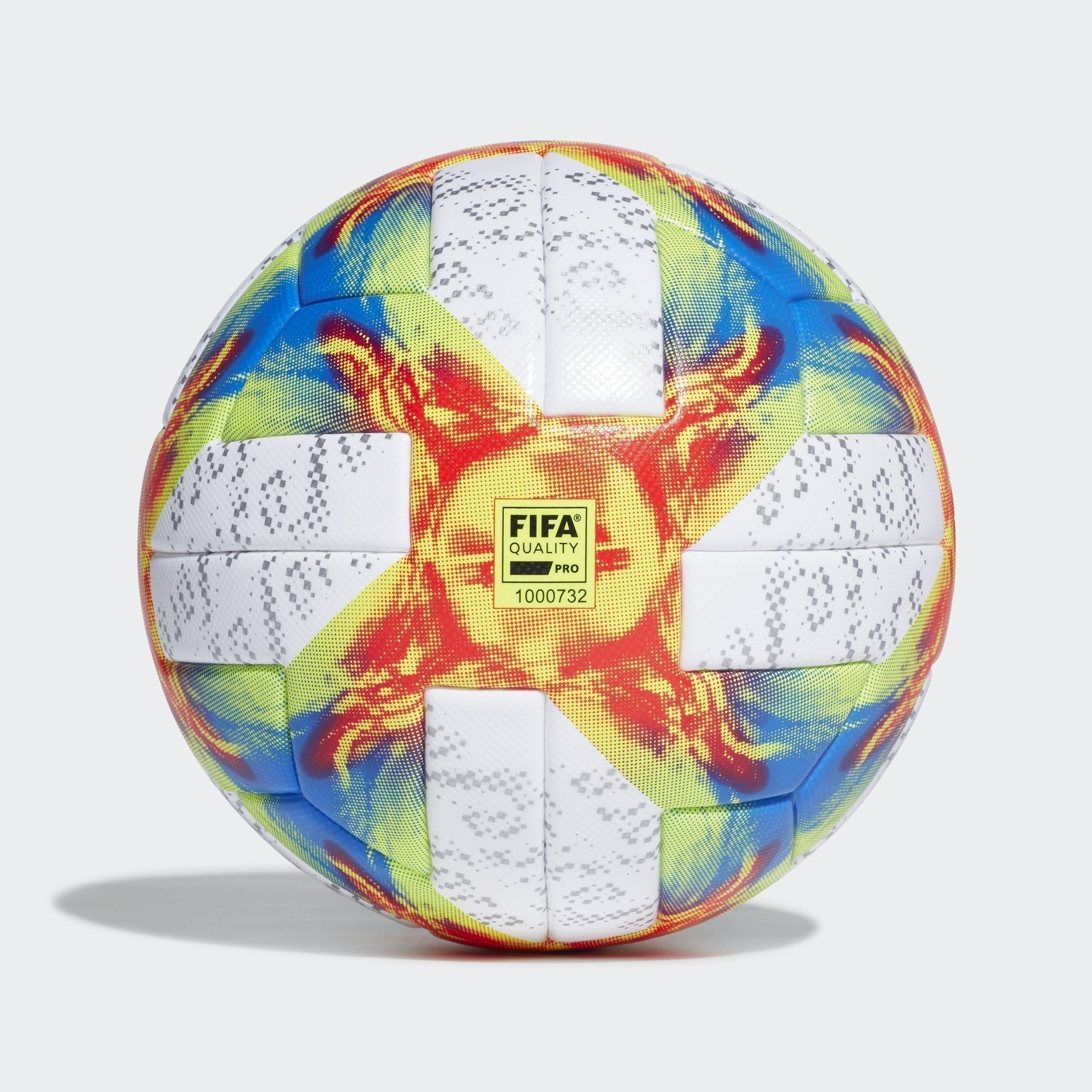 Conext 19 Official Game Ball - White/Solar Yellow/Solar Red/Blue