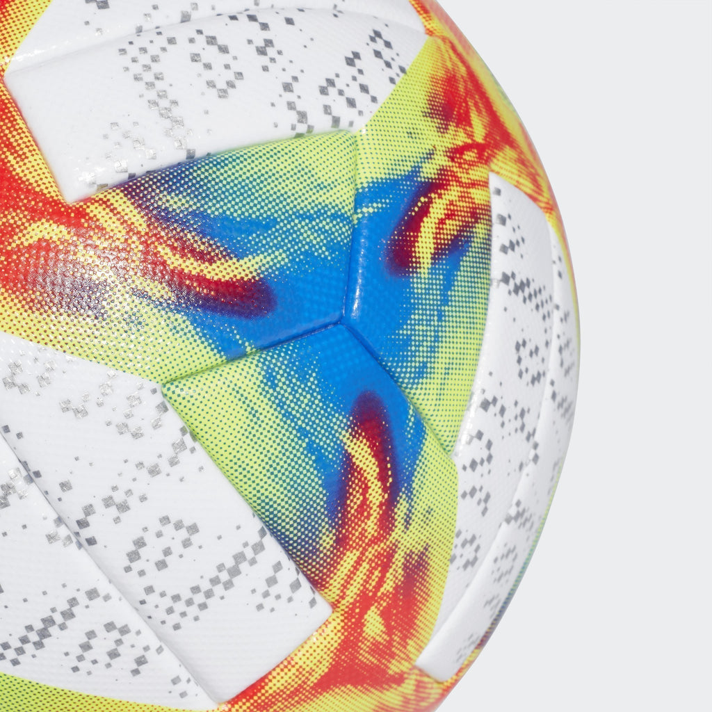 Conext 19 Official Game Ball - White/Solar Yellow/Solar Red/Blue