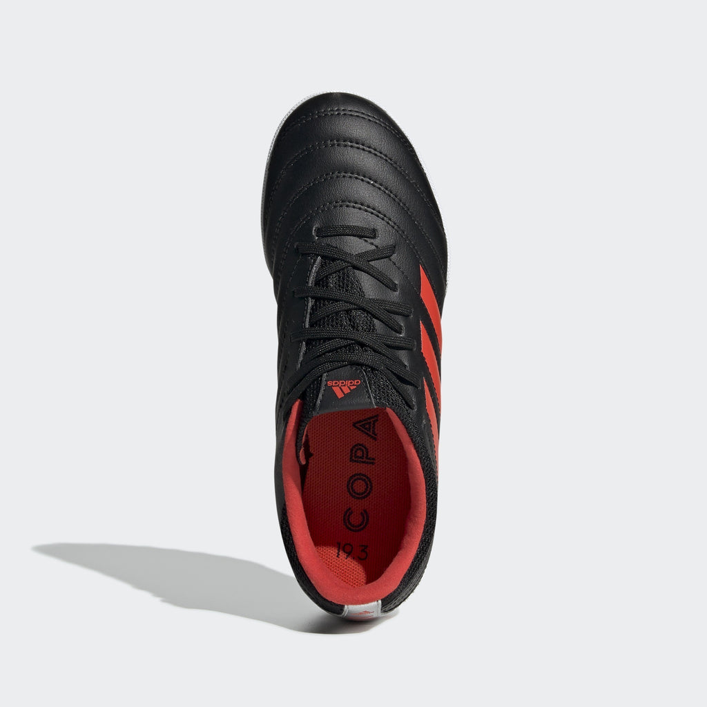 Copa 19.3 Turf Kid's Shoes - Core Black - F35462-ADIDAS by Adidas | Available at Niky's Sports