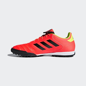 Jane Austen patrocinador corazón perdido Men's Copa Tango 18.3 TF Shoes - Red/Black/Yellow