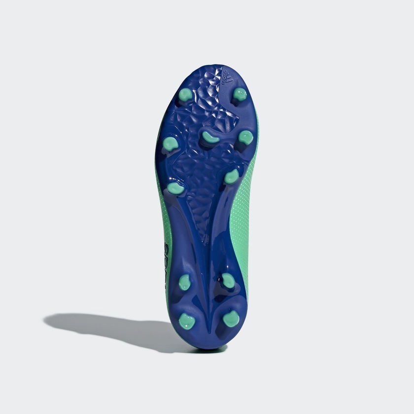 Kid's X 17.1 FG Soccer Cleats - Green/Unity Ink/Green