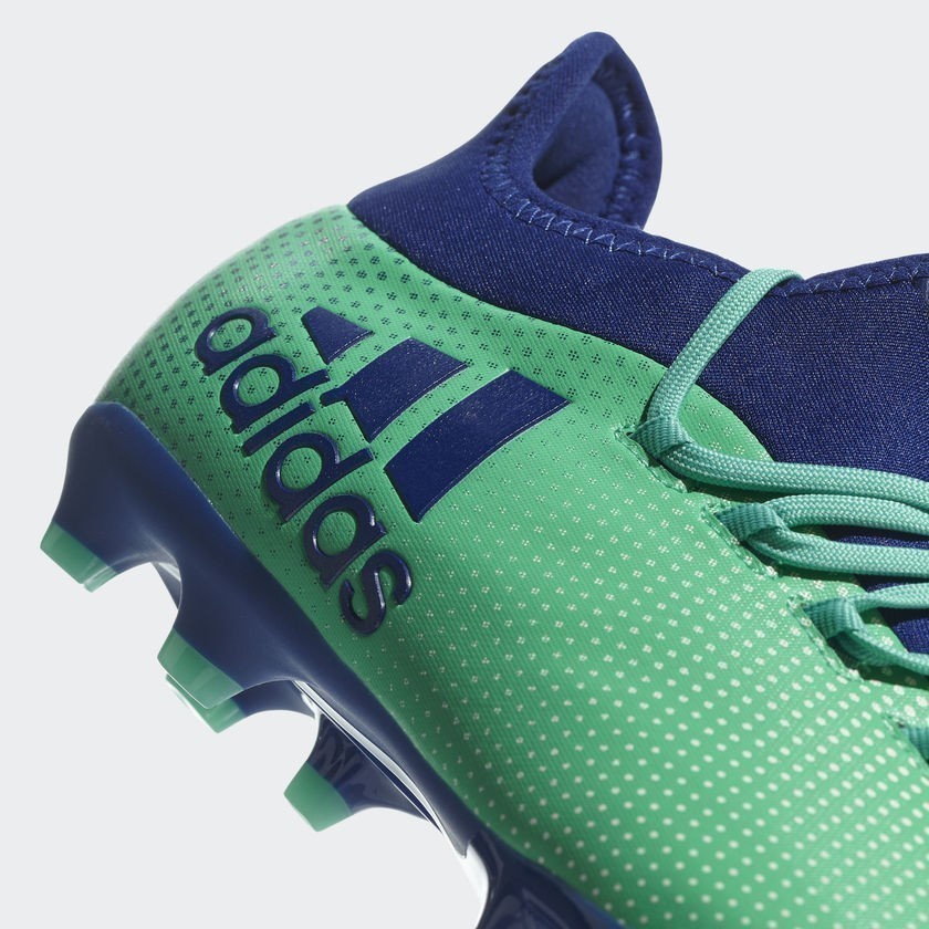 Kid's X 17.1 FG Soccer Cleats - Green/Unity Ink/Green