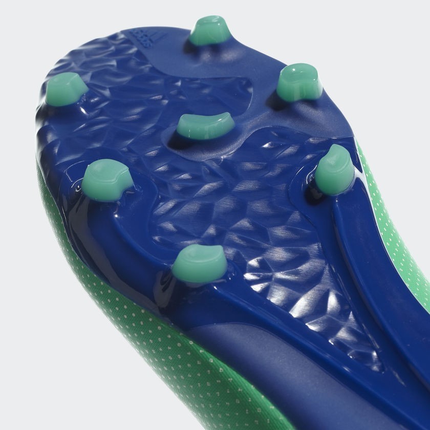 Kid's X 17.1 FG Soccer Cleats - Green/Unity Ink/Green