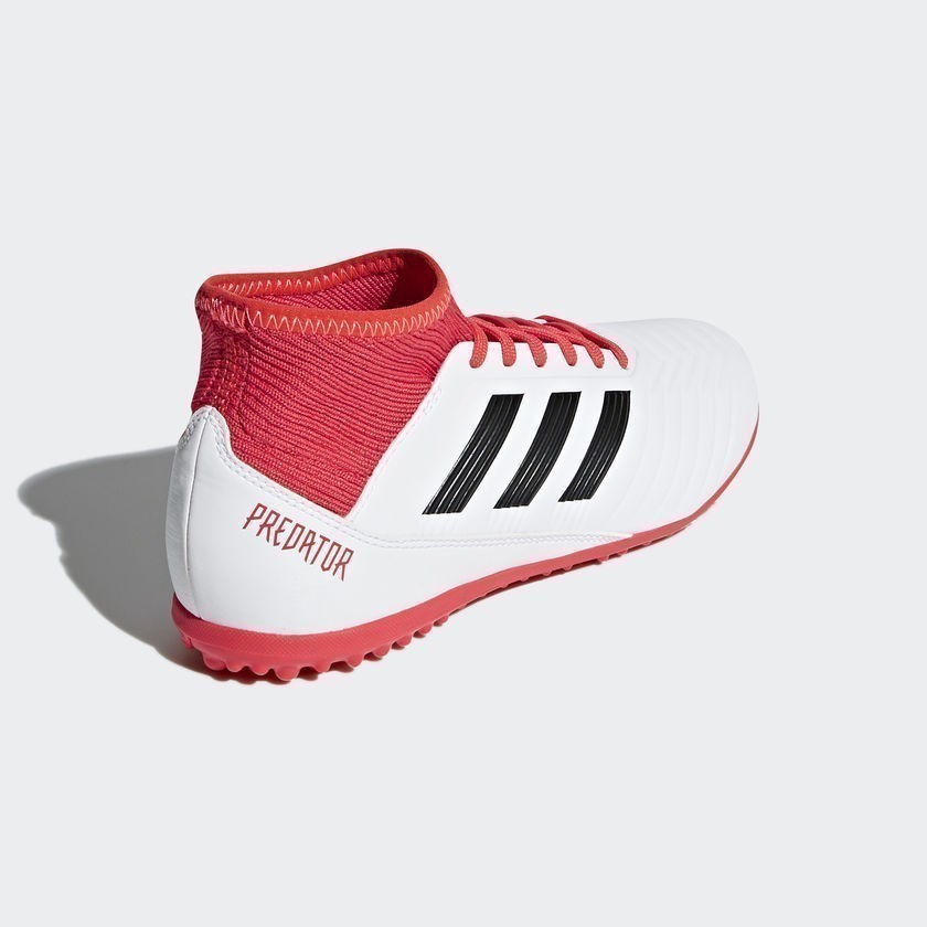 Predator Tango 18.3 Turf Kid's Shoes Red/White - CP9040-ADIDAS by Adidas | Available at Niky's Sports
