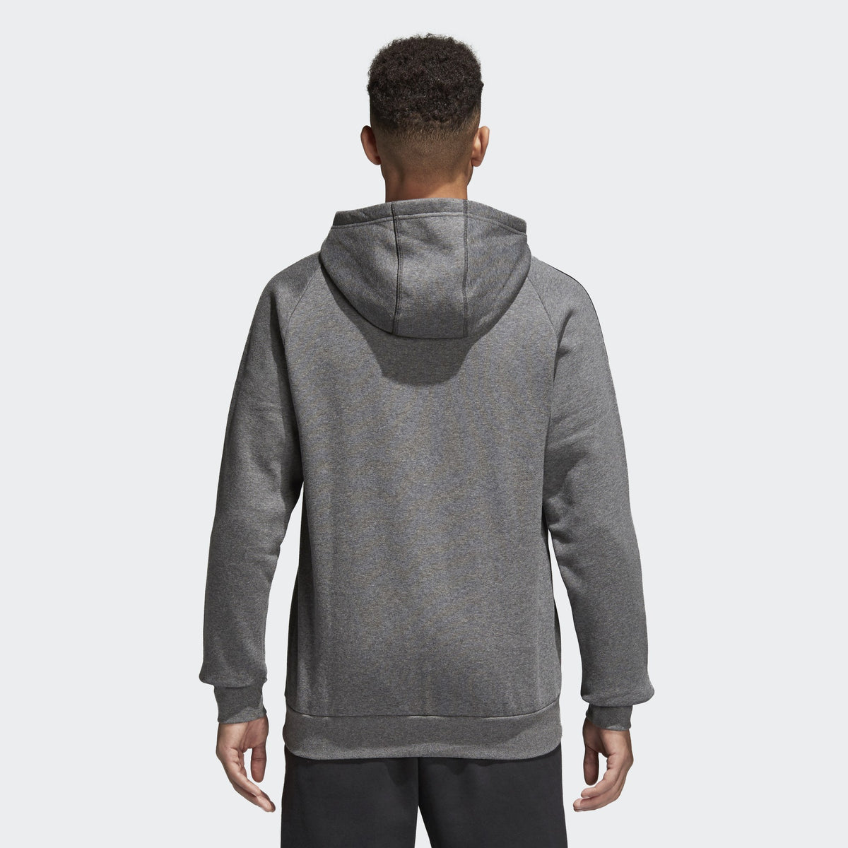 Men's Core 18 Hoodie - Dark Grey Heather/Black