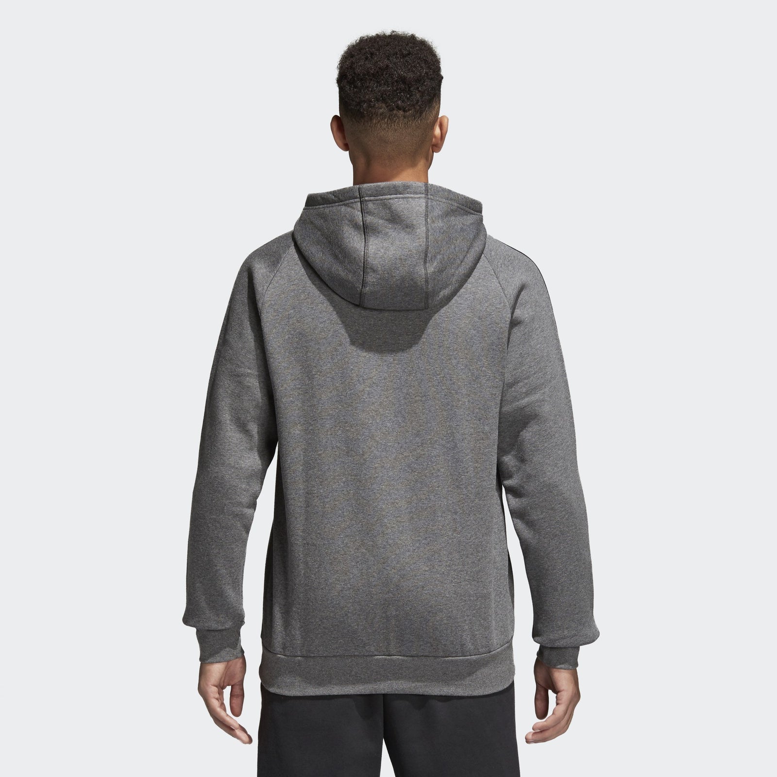 Men's Core 18 Hoodie - Dark Grey Heather/Black