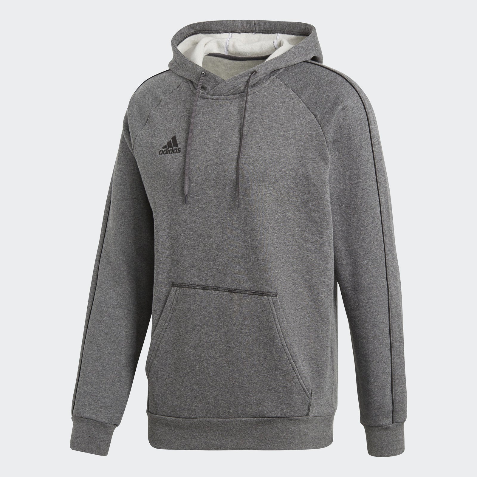 Men's Core 18 Hoodie - Dark Grey Heather/Black