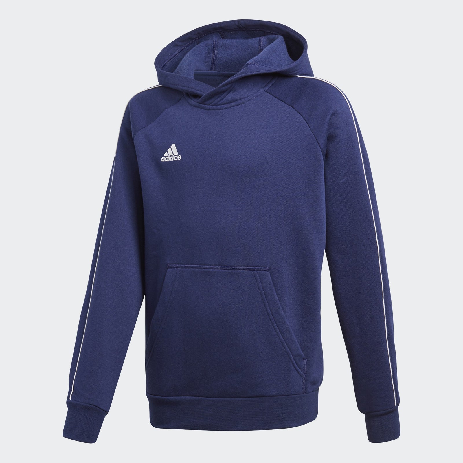 Kid's Core 18 Hoodie - Dark Blue/White