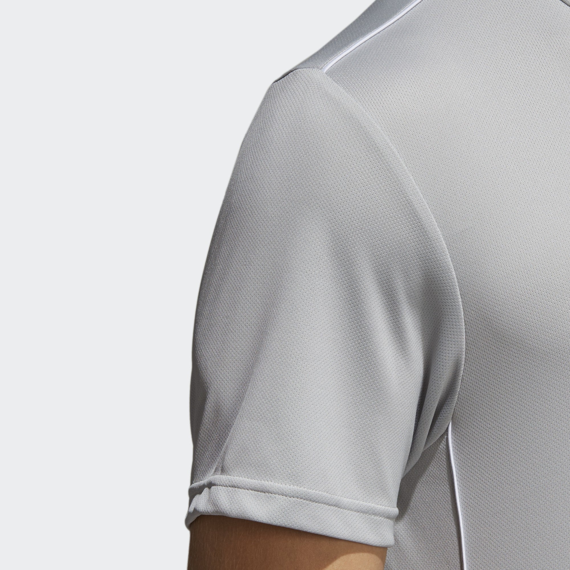 adidas Core 18 Men's Training Jersey Stone/White - CV3462-ADIDAS by Adidas | Available at Niky's Sports