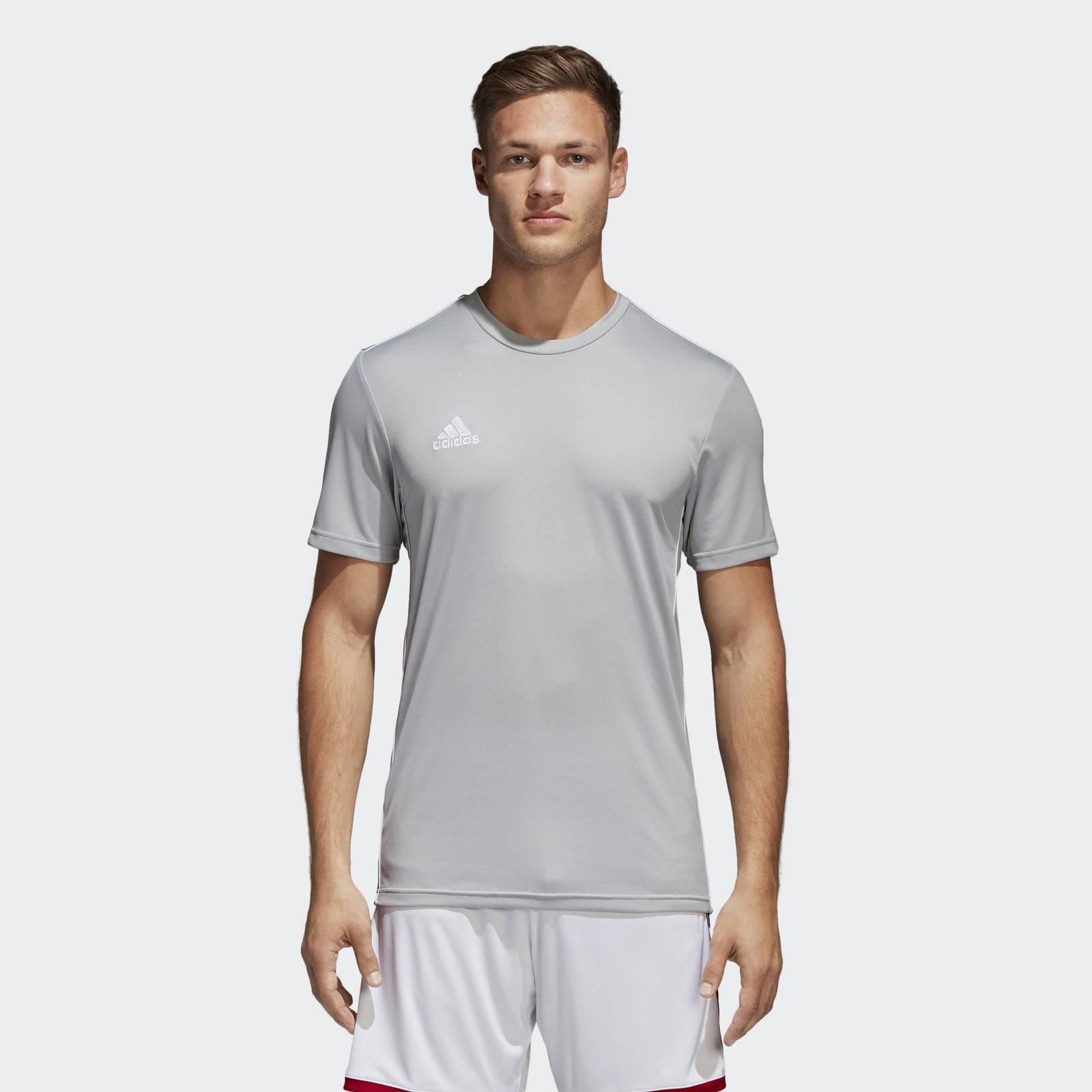 adidas Core 18 Men s Training Jersey Stone White