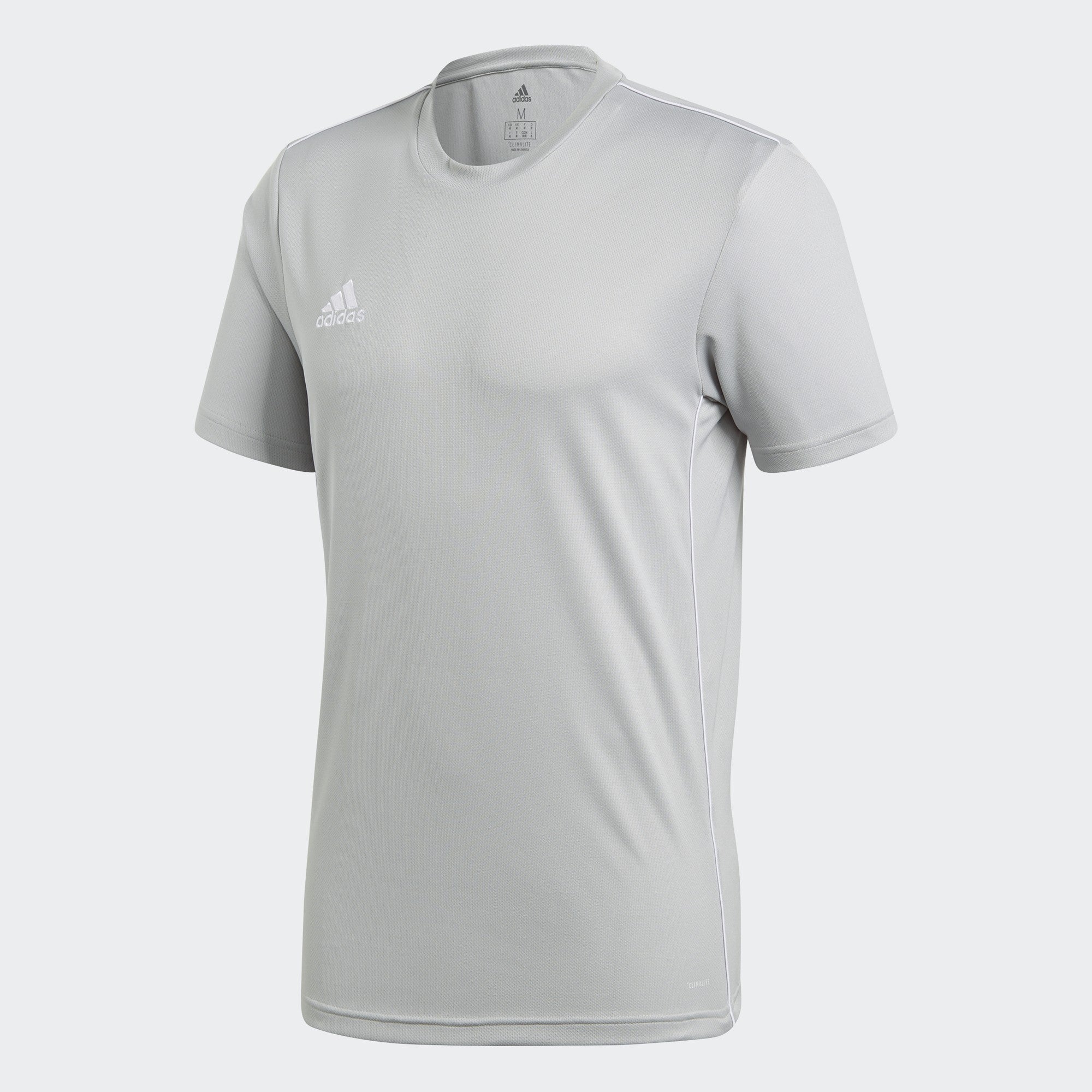 adidas Core 18 Men's Training Jersey Stone/White - CV3462-ADIDAS by Adidas | Available at Niky's Sports