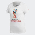 Women's Fifa World Cup Emblem Tee - White - CW2081-ADIDAS by Adidas | Available at Niky's Sports