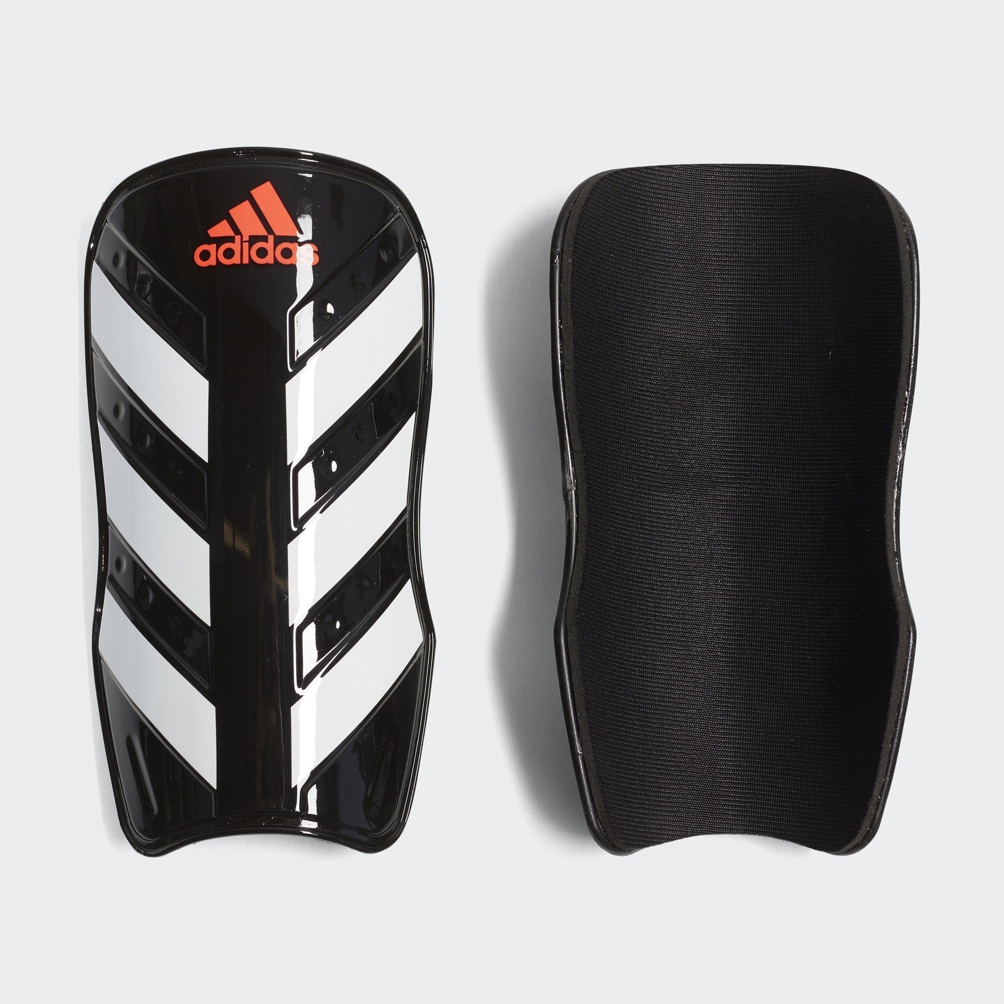 adidas Everlesto Shin Guard - Black/White/Solar Red - CW5562-ADIDAS by Adidas | Available at Niky's Sports