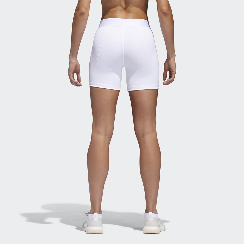 Women's Ask Sport Short Tight 5 - White - CX3684-ADIDAS by Adidas | Available at Niky's Sports