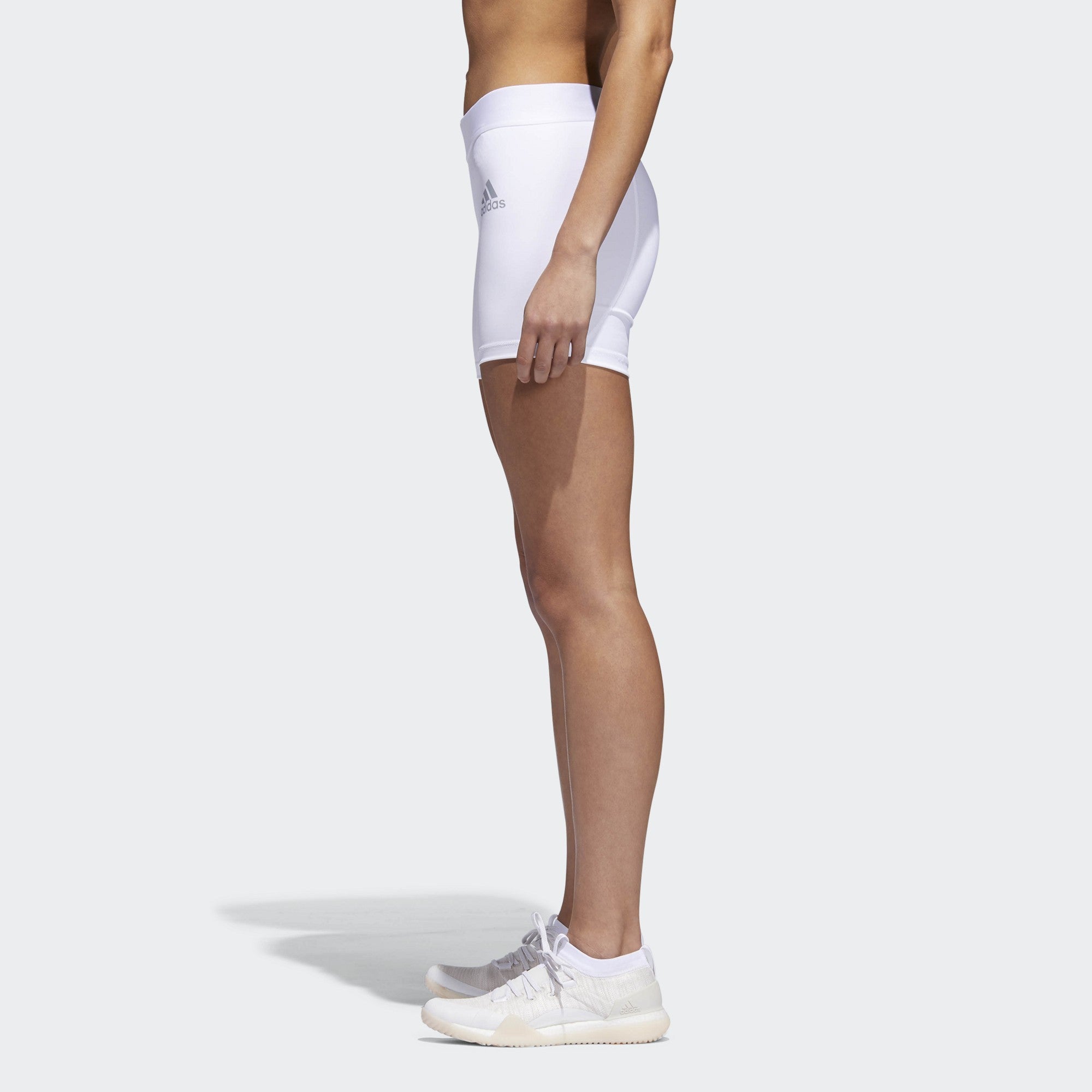 Women's Ask Sport Short Tight 5 - White - CX3684-ADIDAS by Adidas | Available at Niky's Sports