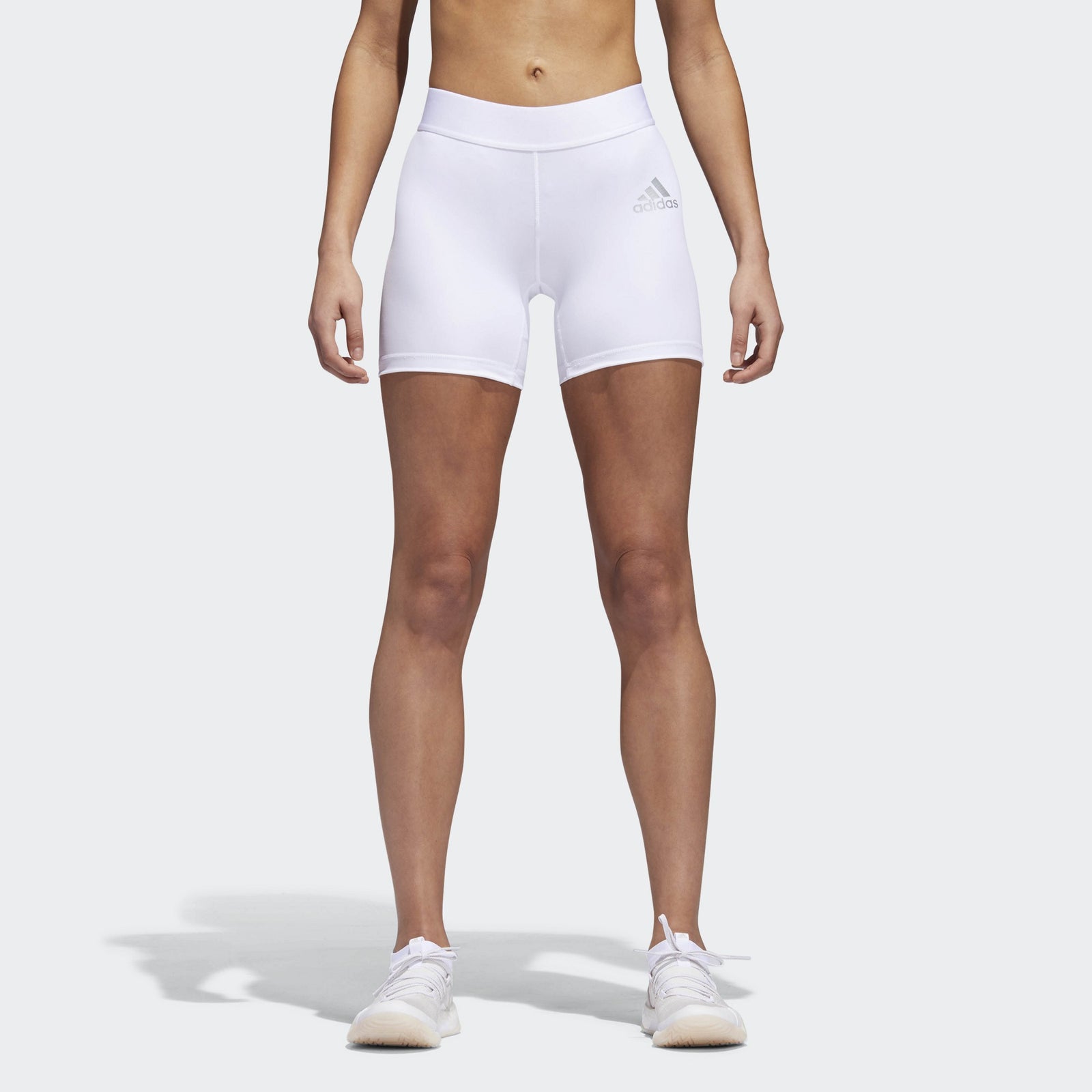 Women's Ask Sport Short Tight 5 - White - CX3684-ADIDAS by Adidas | Available at Niky's Sports
