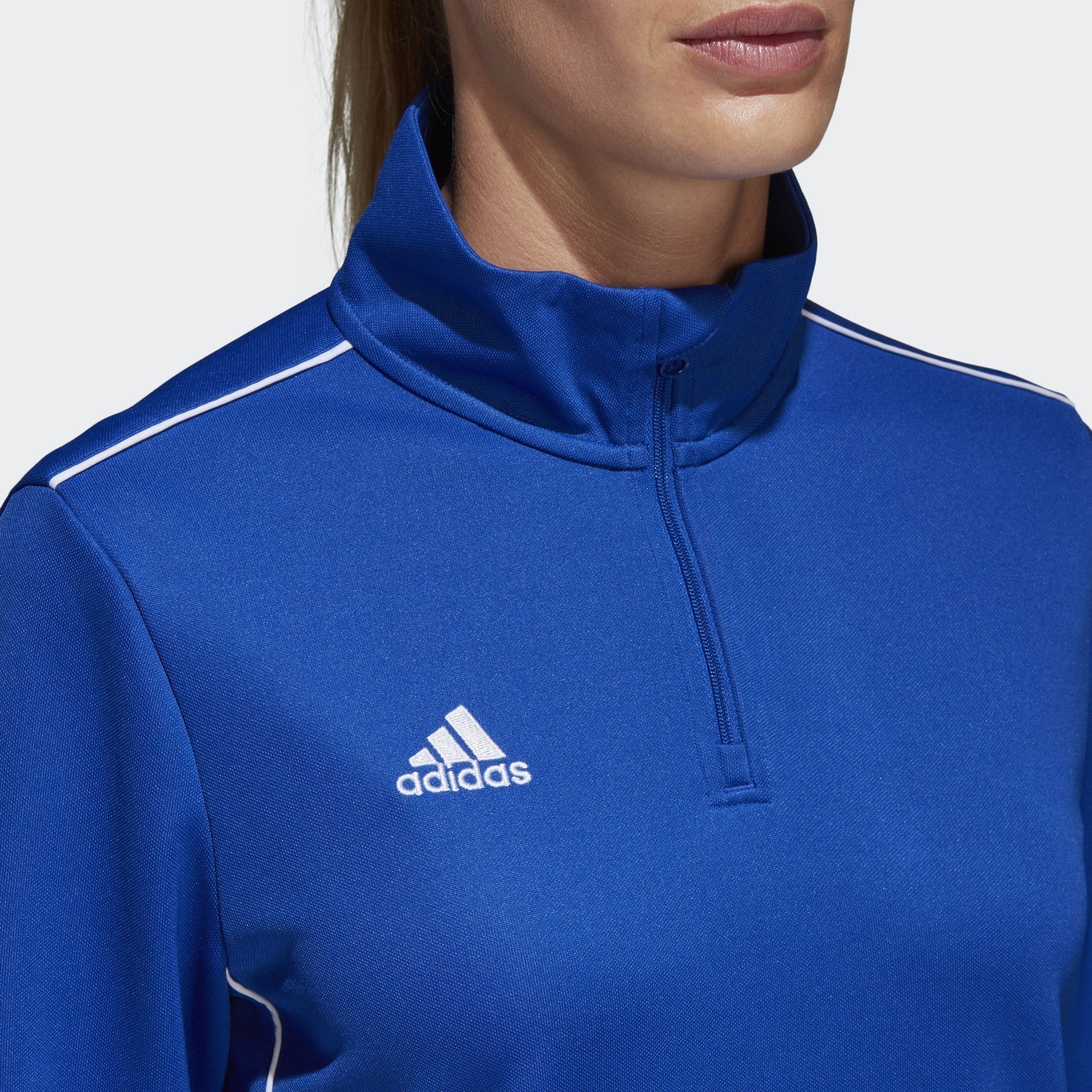 Women's Condivo 18 Training Top - Bold Blue/White - CY8266-ADIDAS by Adidas | Available at Niky's Sports
