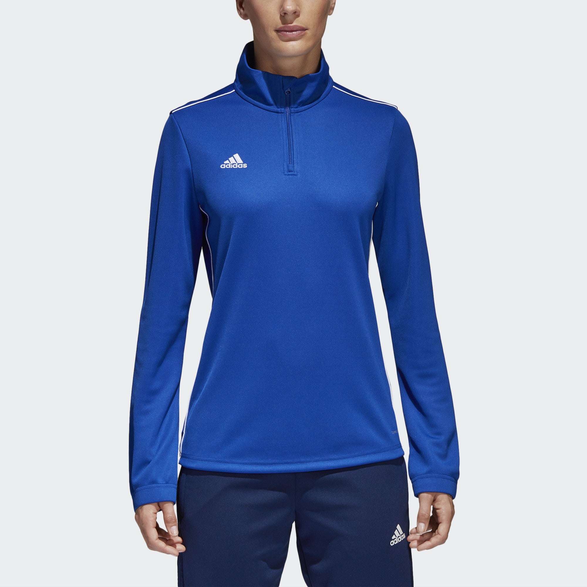 Women's Condivo 18 Training Top - Bold Blue/White - CY8266-ADIDAS by Adidas | Available at Niky's Sports