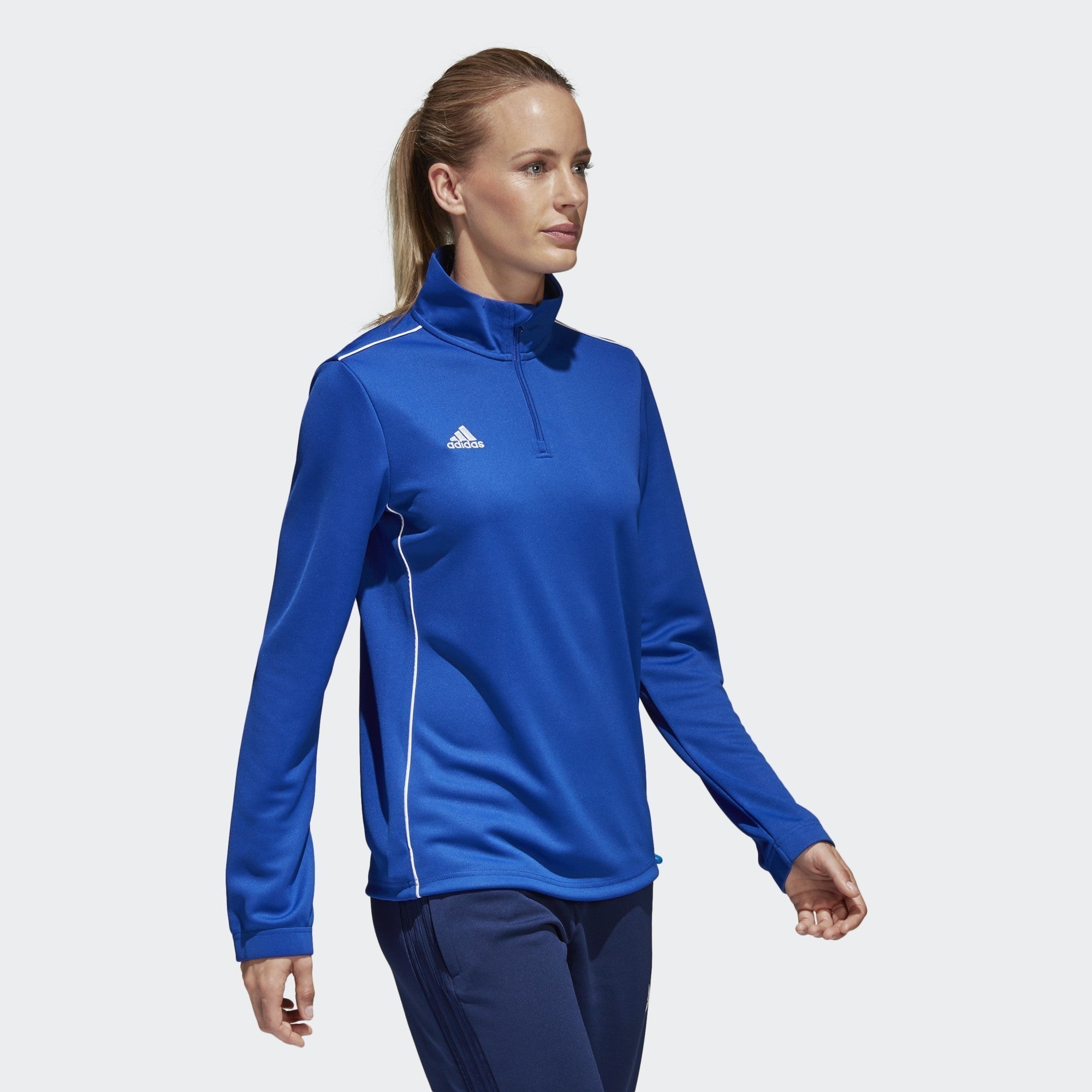 Women's Condivo 18 Training Top - Bold Blue/White - CY8266-ADIDAS by Adidas | Available at Niky's Sports