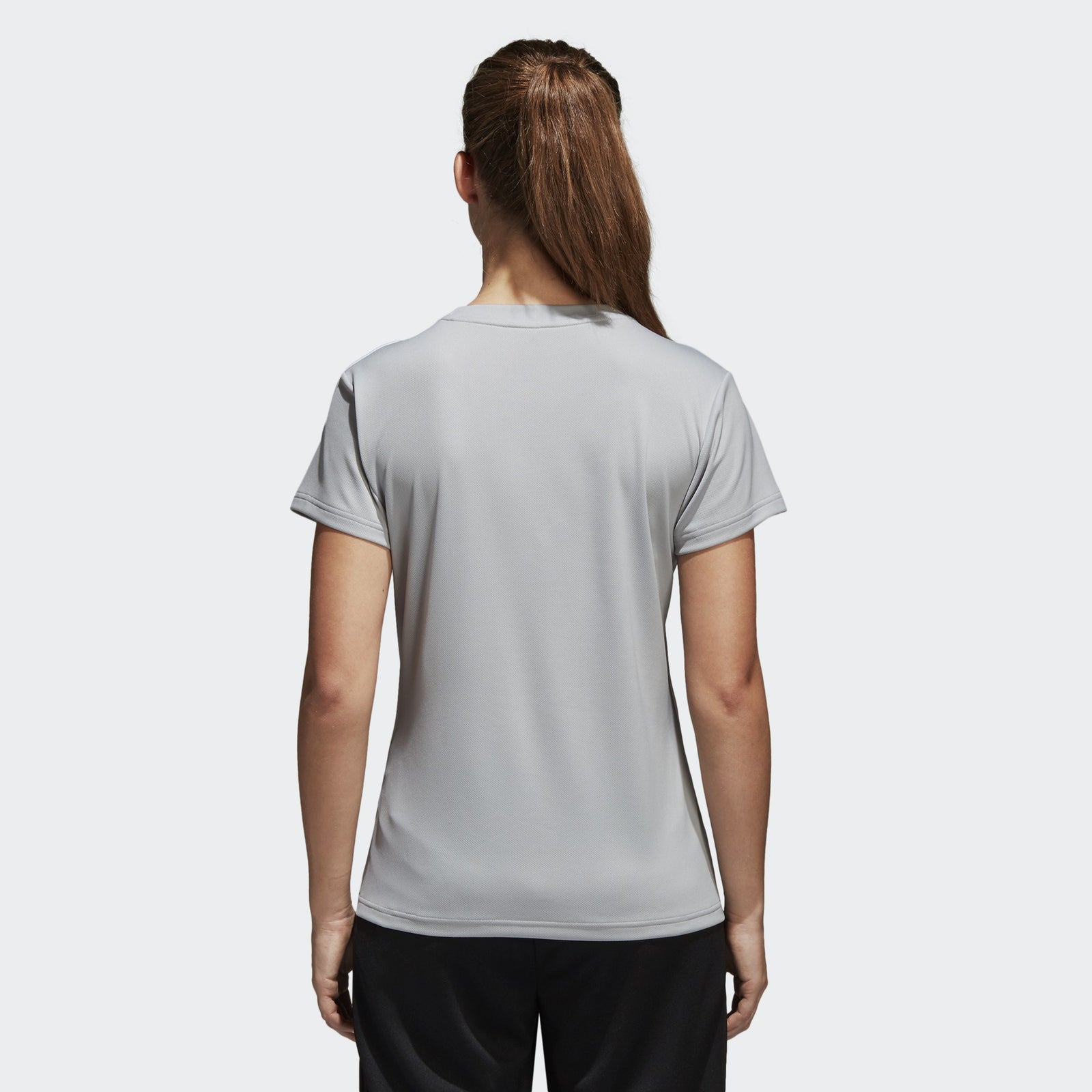 adidas Women's Core 18 Training Jersey - Stone/White - CY8269-ADIDAS by Adidas | Available at Niky's Sports