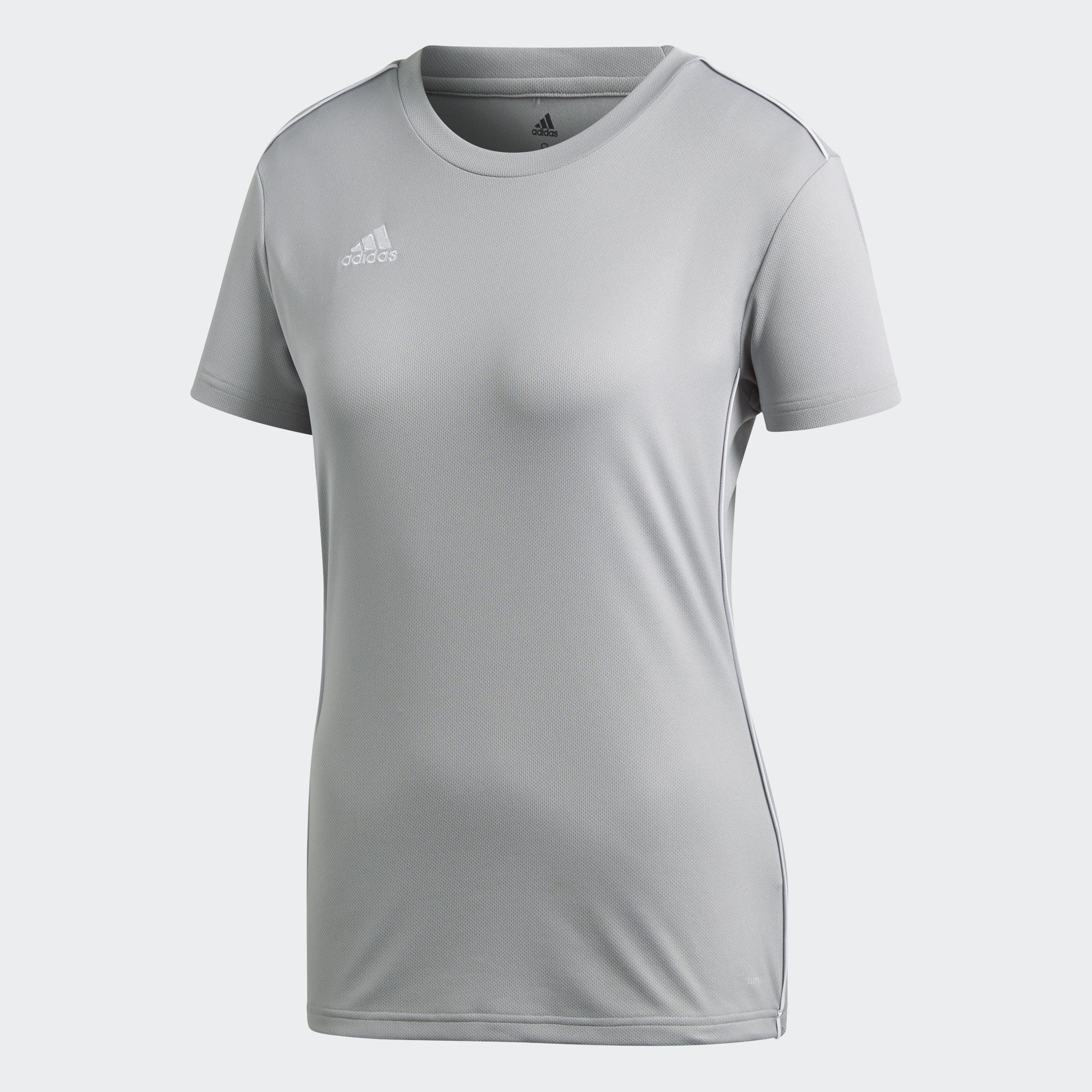 adidas Women's Core 18 Training Jersey - Stone/White - CY8269-ADIDAS by Adidas | Available at Niky's Sports