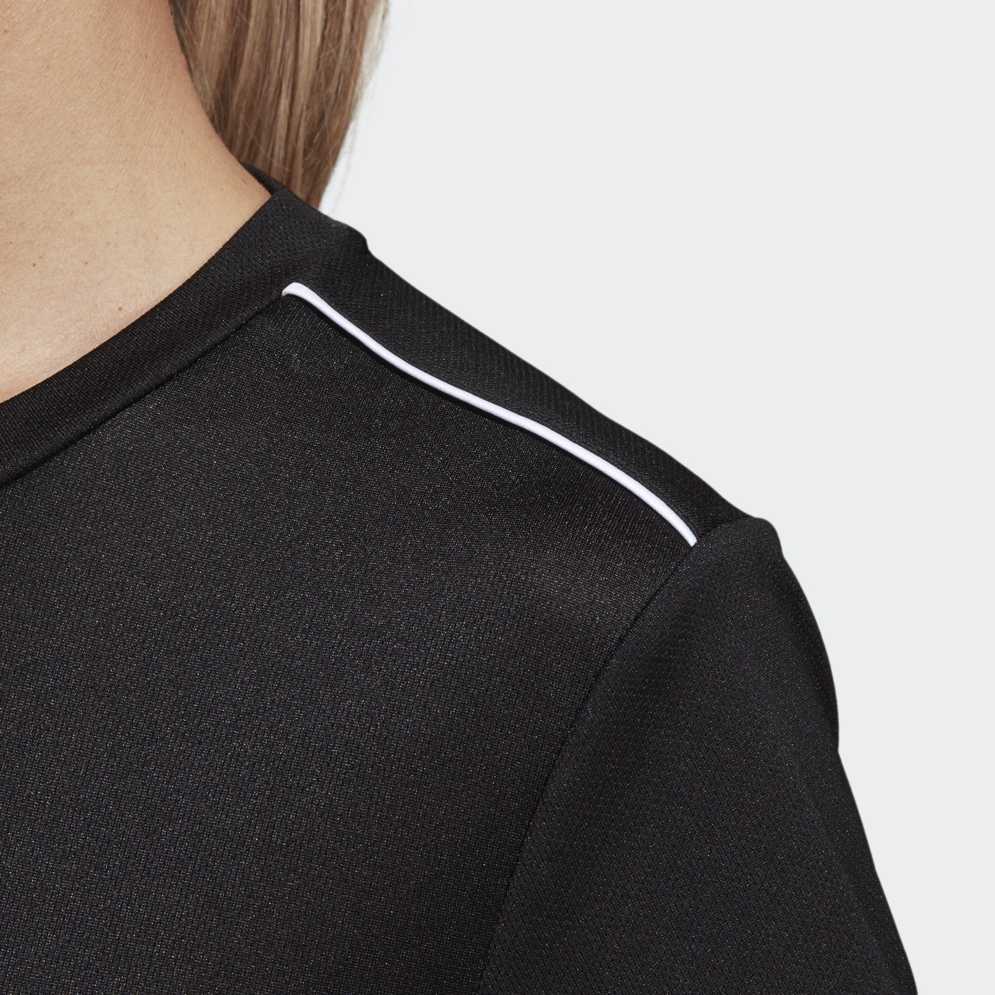 Women's Core 18 Jersey - Black - CY8275-ADIDAS by Adidas | Available at Niky's Sports