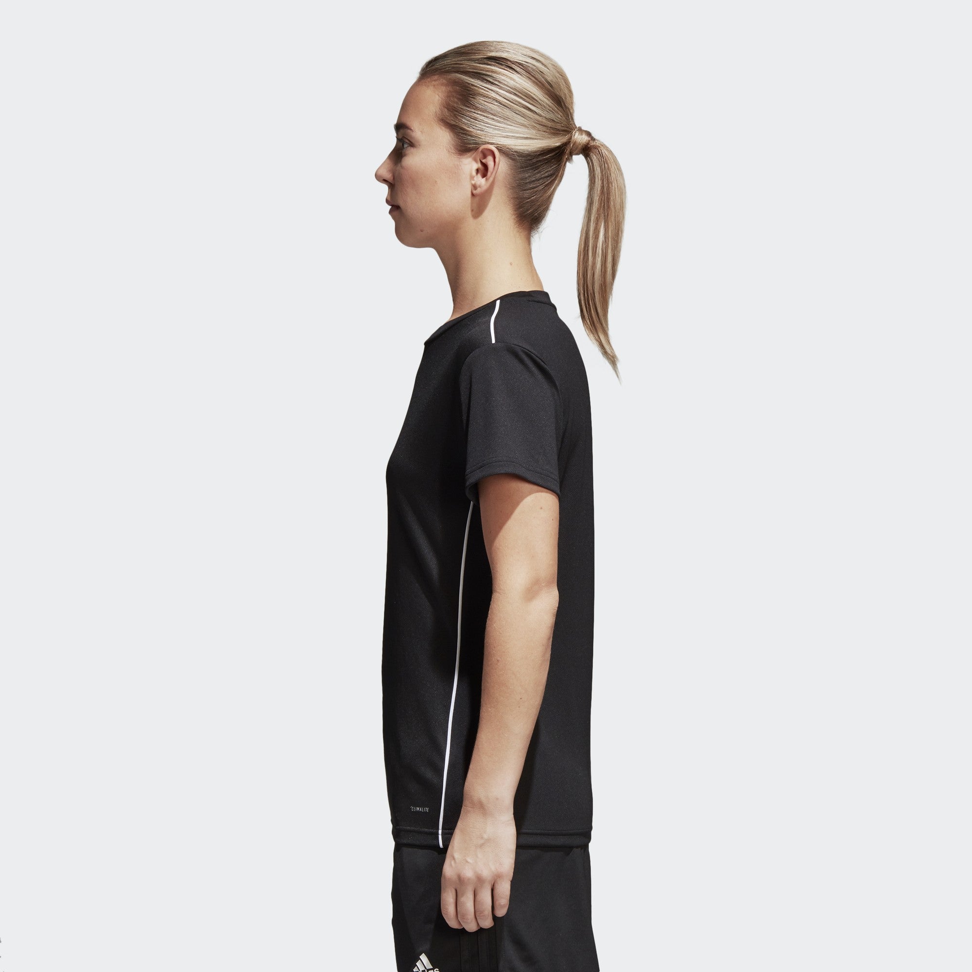 Women's Core 18 Jersey - Black - CY8275-ADIDAS by Adidas | Available at Niky's Sports