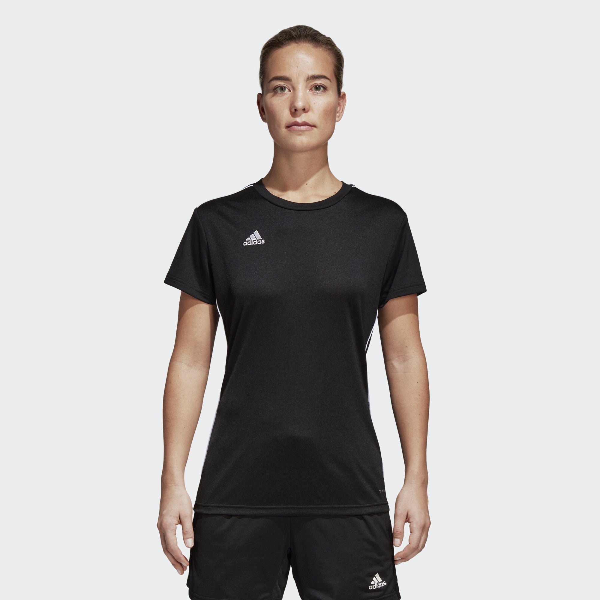 Women's Core 18 Jersey - Black - CY8275-ADIDAS by Adidas | Available at Niky's Sports