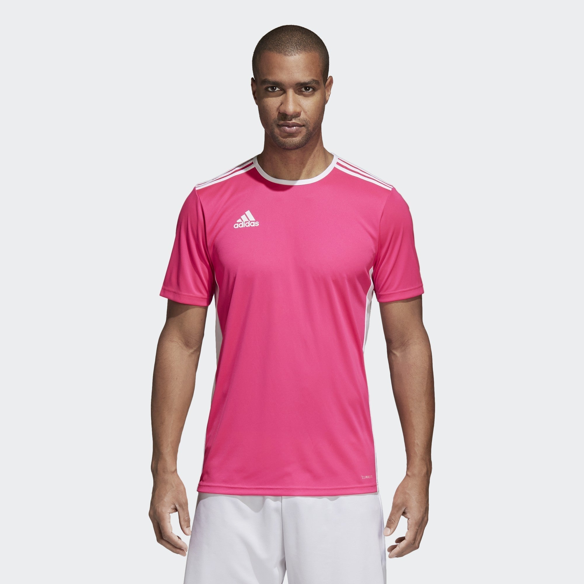 Entrada 18 Jersey Shock Pink/White Men's