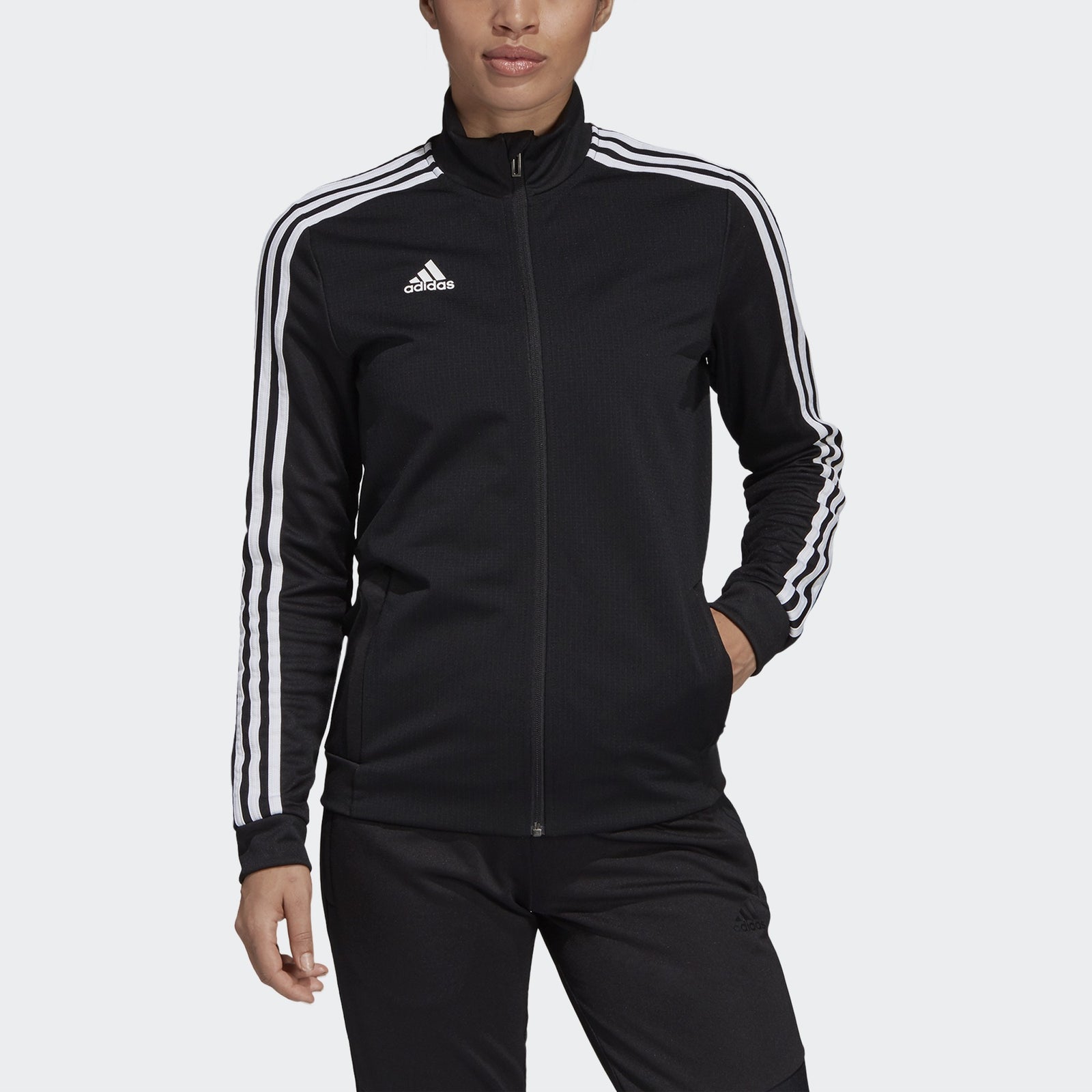 Women's Tiro 19 Training Jacket - Black/White
