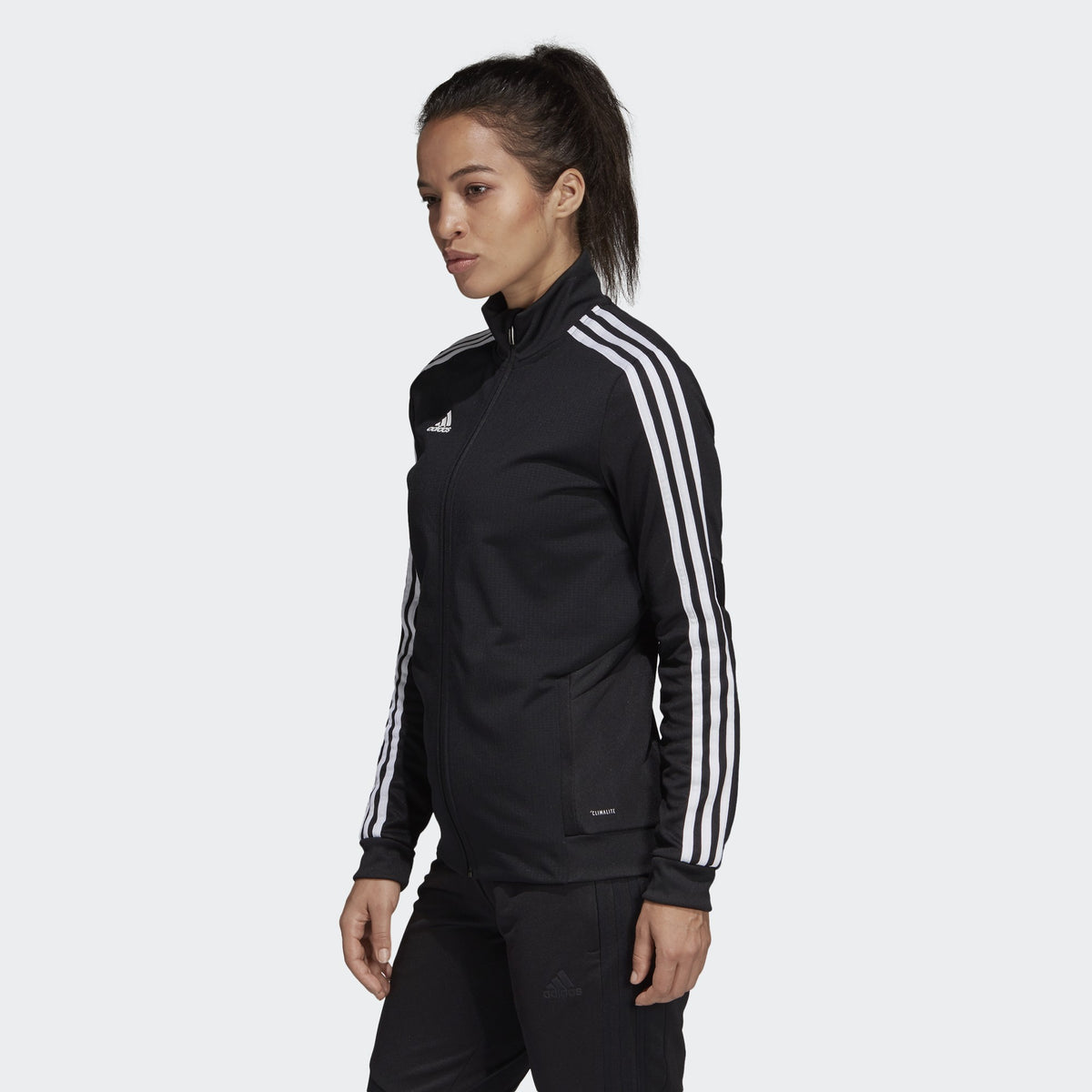 Women's Tiro 19 Training Jacket - Black/White