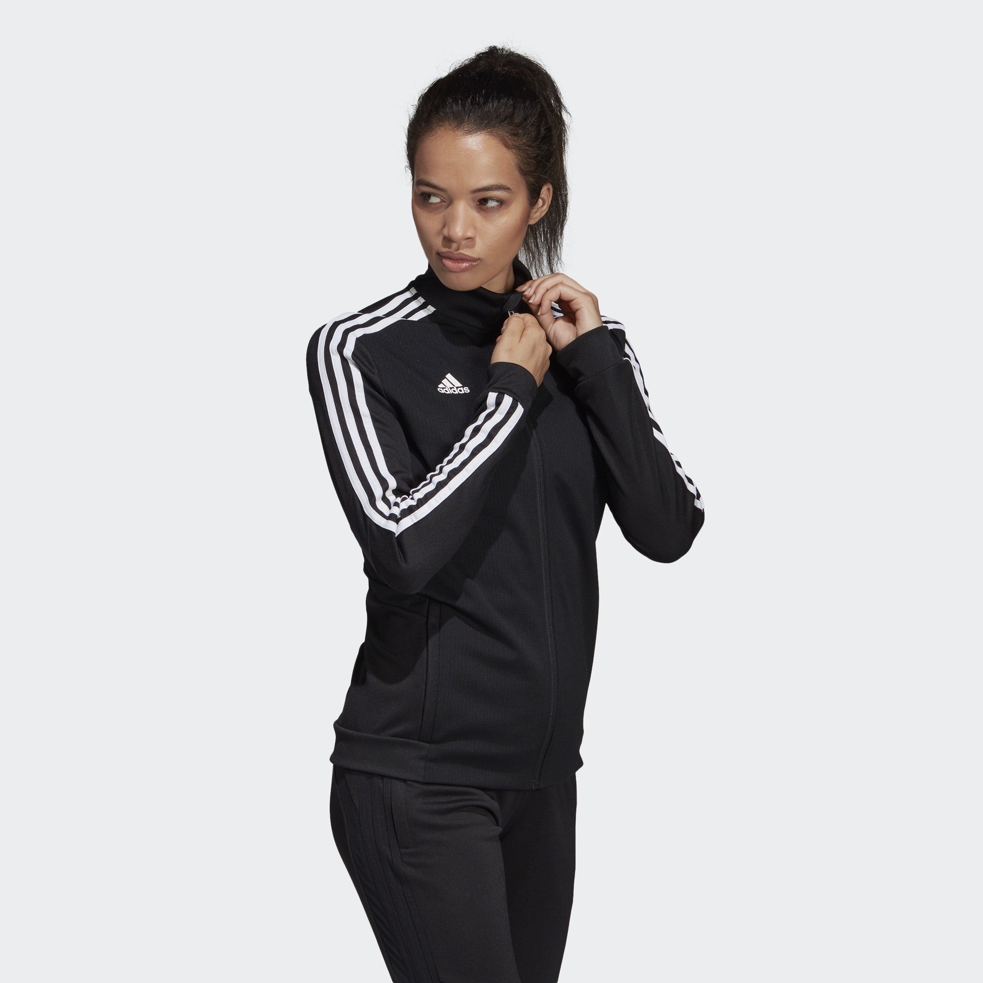 Women's Tiro 19 Training Jacket - Black/White