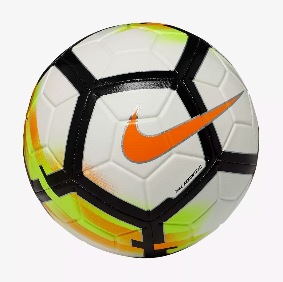 Strike Soccer Ball - White/Laser Orange
