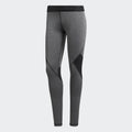 Women's Alphaskin Sport Tights - Dark Grey Heather/Black - DH4462-ADIDAS by Adidas | Available at Niky's Sports