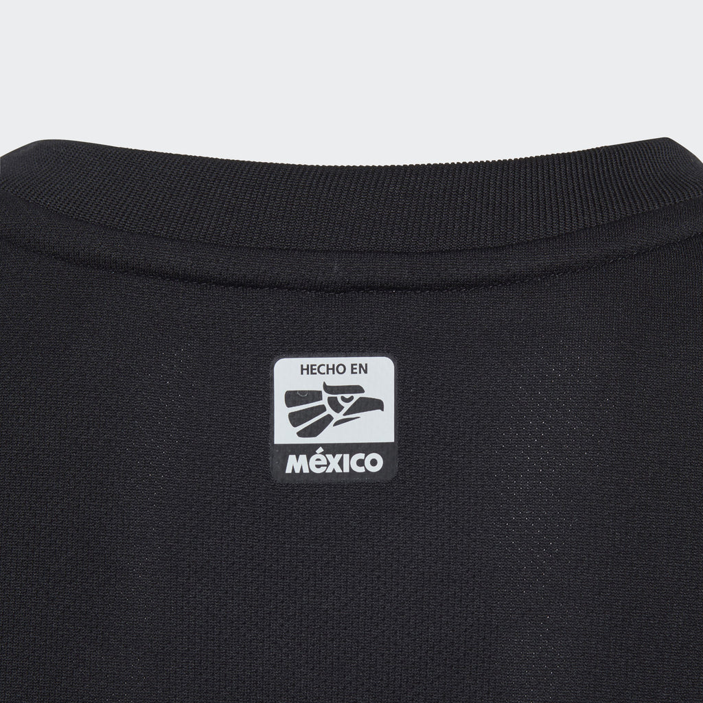 Kid's Mexico 2019 Home Jersey - Black/White