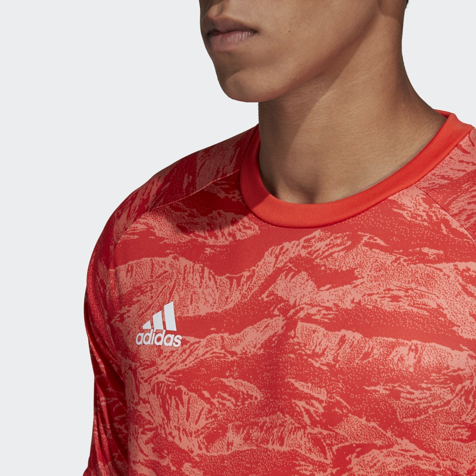 AdiPro 19 Goalkeeper Jersey - Solar Red - DP3130-ADIDAS by Adidas | Available at Niky's Sports