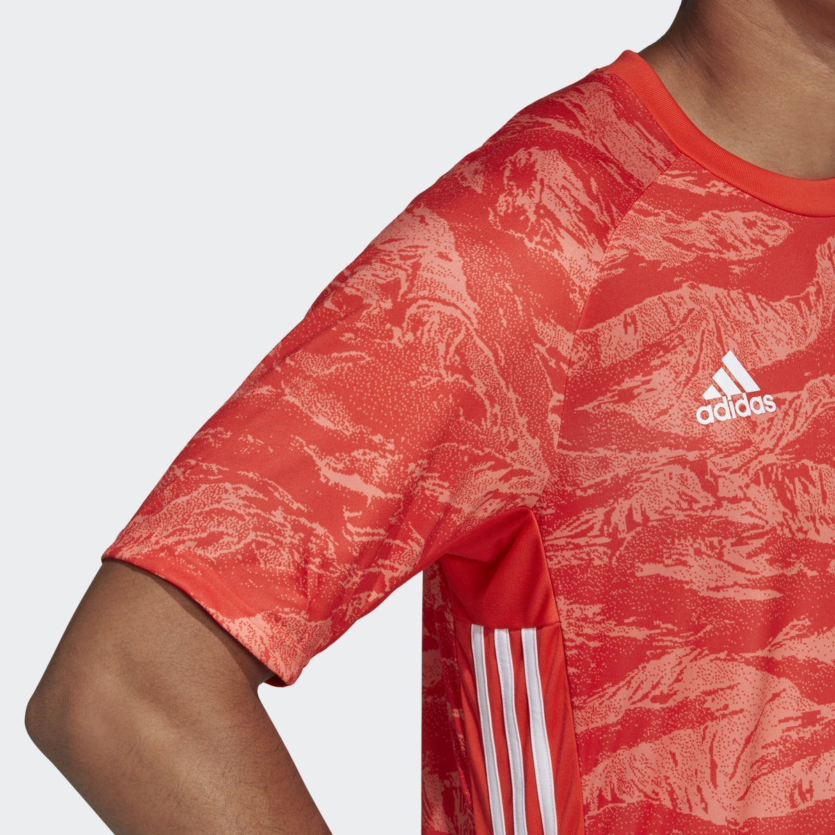 AdiPro 19 Goalkeeper Jersey - Solar Red - DP3130-ADIDAS by Adidas | Available at Niky's Sports
