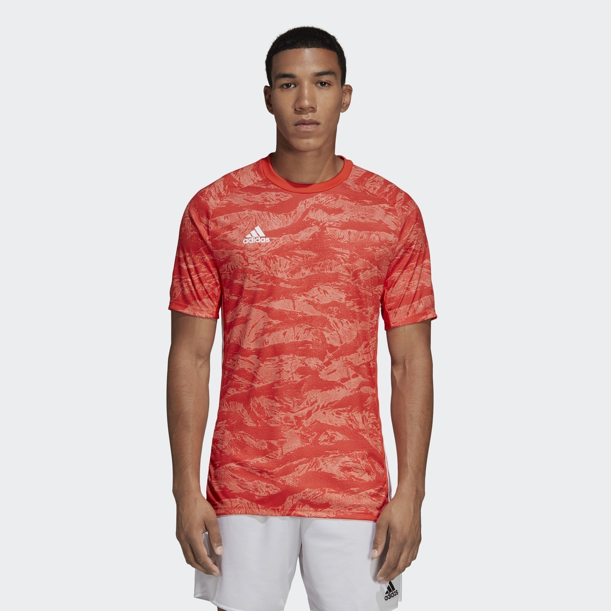 AdiPro 19 Goalkeeper Jersey - Solar Red - DP3130-ADIDAS by Adidas | Available at Niky's Sports