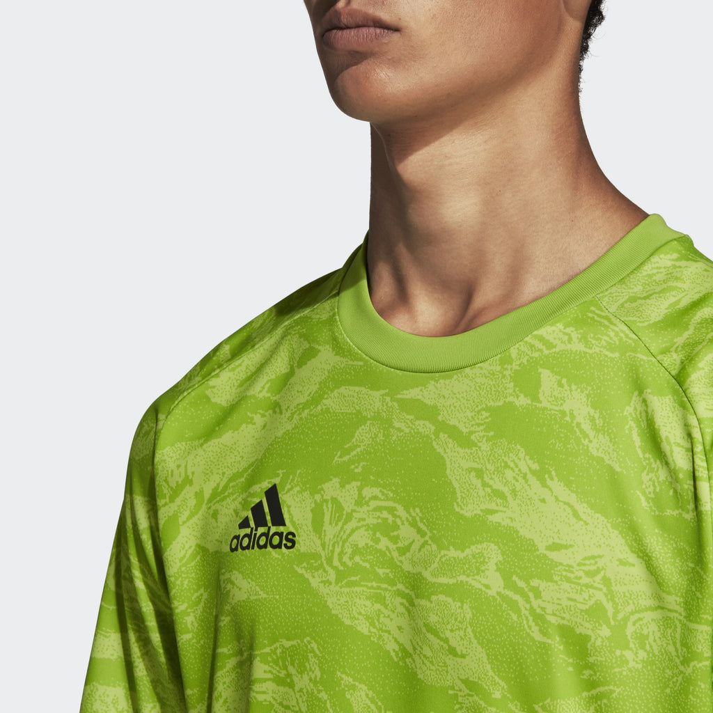 Men's AdiPro 19 Goalkeeper Jersey - Solar Green