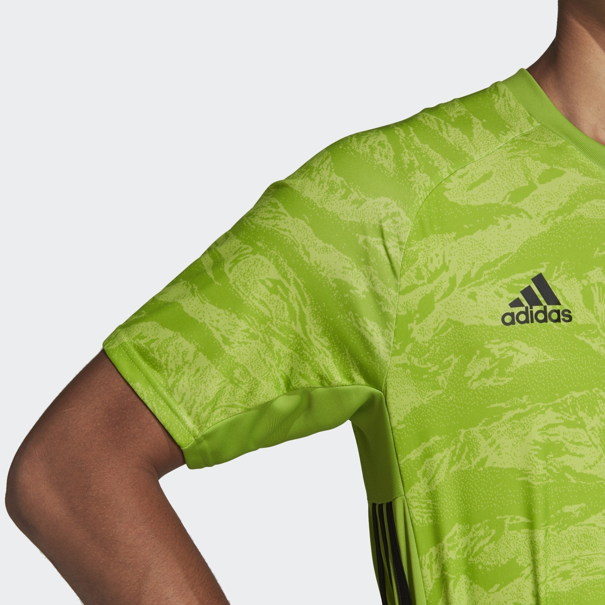 Men's AdiPro 19 Goalkeeper Jersey - Solar Green
