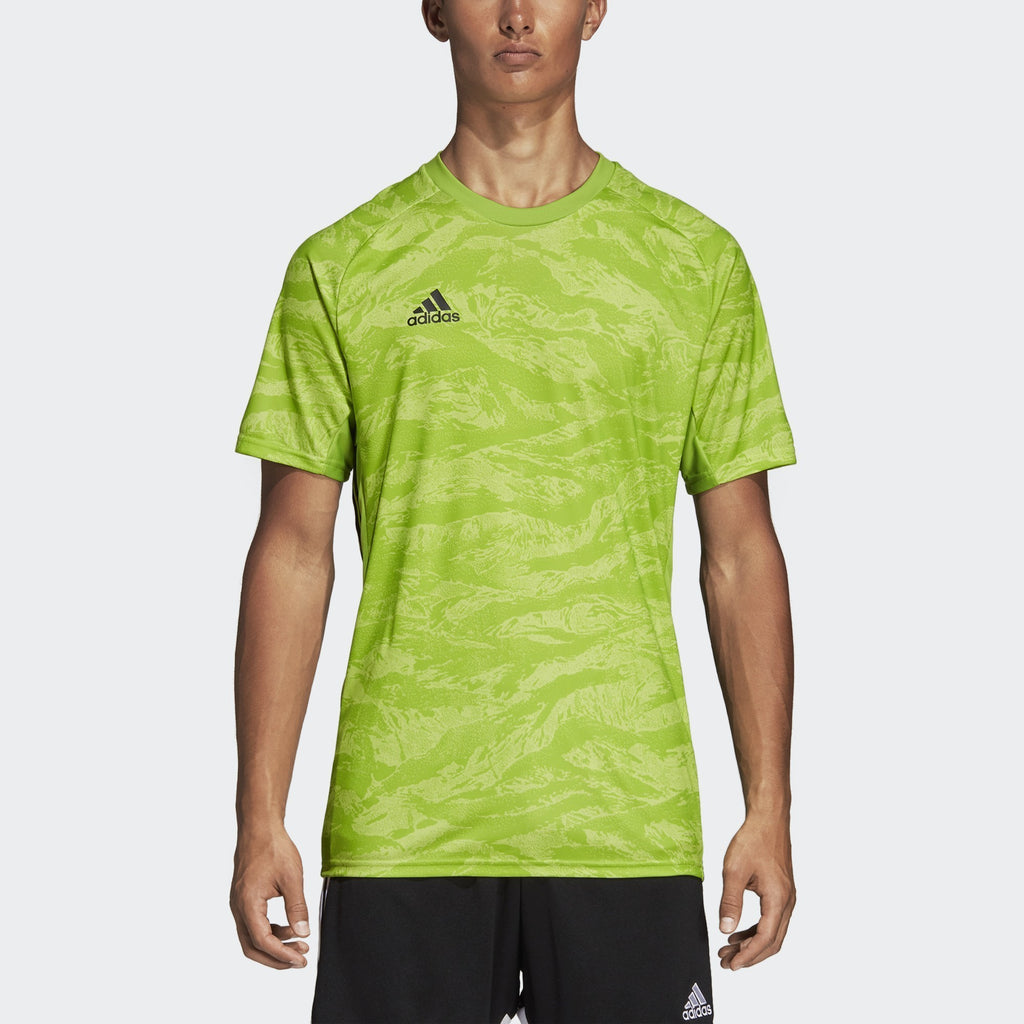 Men's AdiPro 19 Goalkeeper Jersey - Solar Green