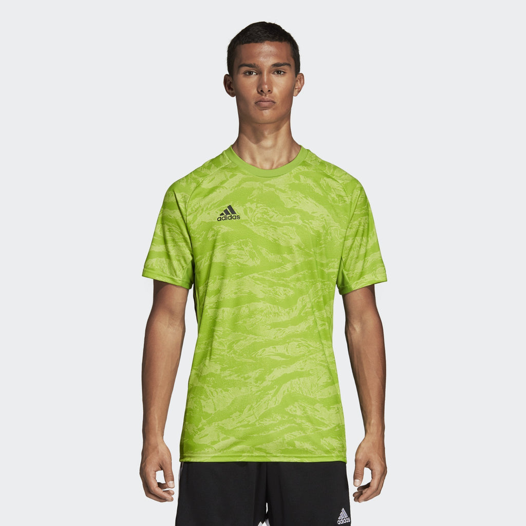Men's AdiPro 19 Goalkeeper Jersey - Solar Green