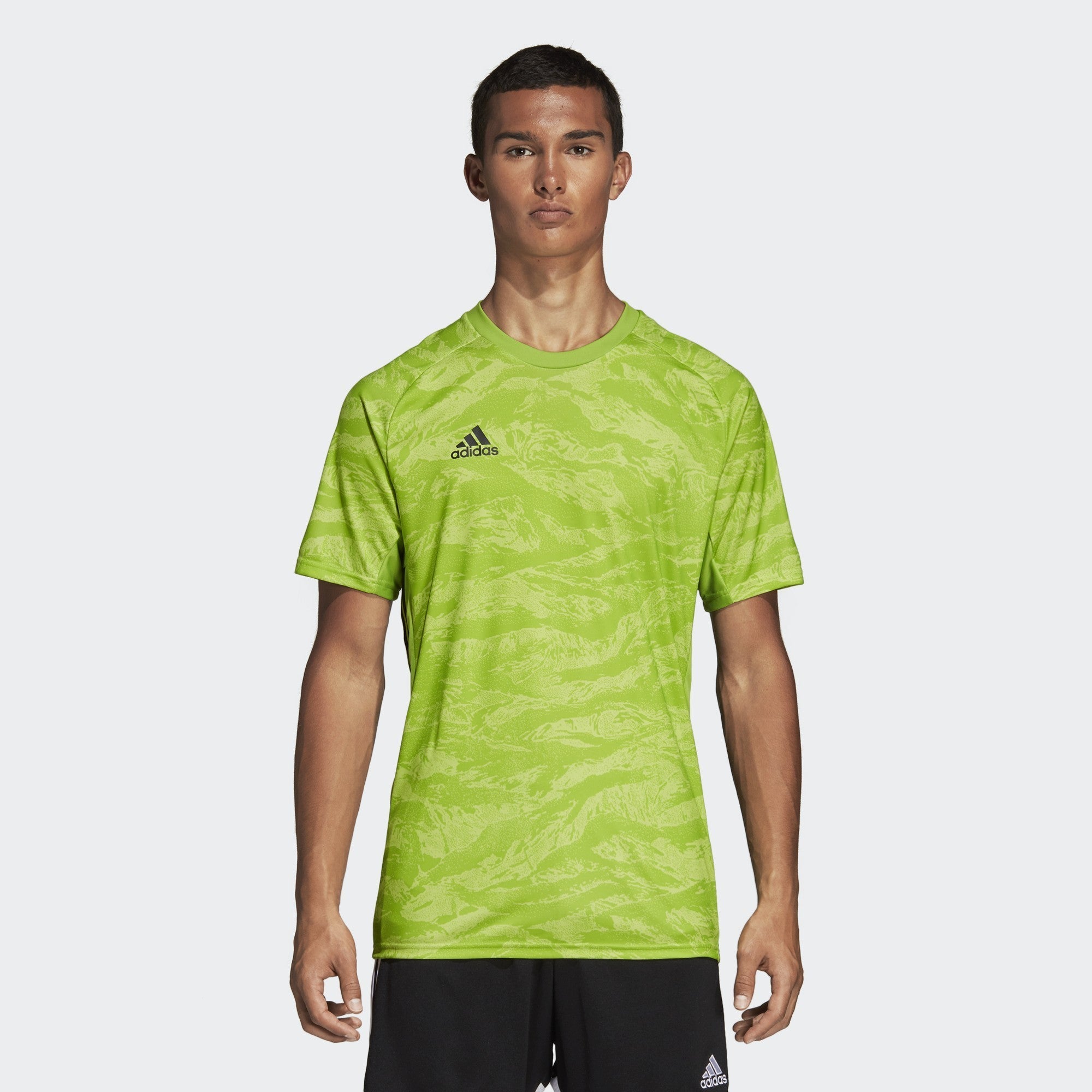 Men s AdiPro 19 Goalkeeper Jersey Solar Green