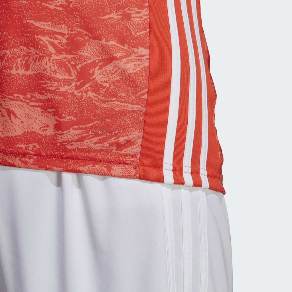 Men's AdiPro 19 Goalkeeper Longsleeve Jersey - Solar Red - DP3136-ADIDAS by Adidas | Available at Niky's Sports
